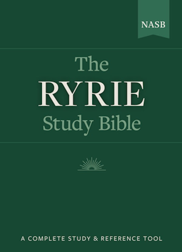 Cover image for Ryrie Study Bible-NASB, isbn: 9780802484598