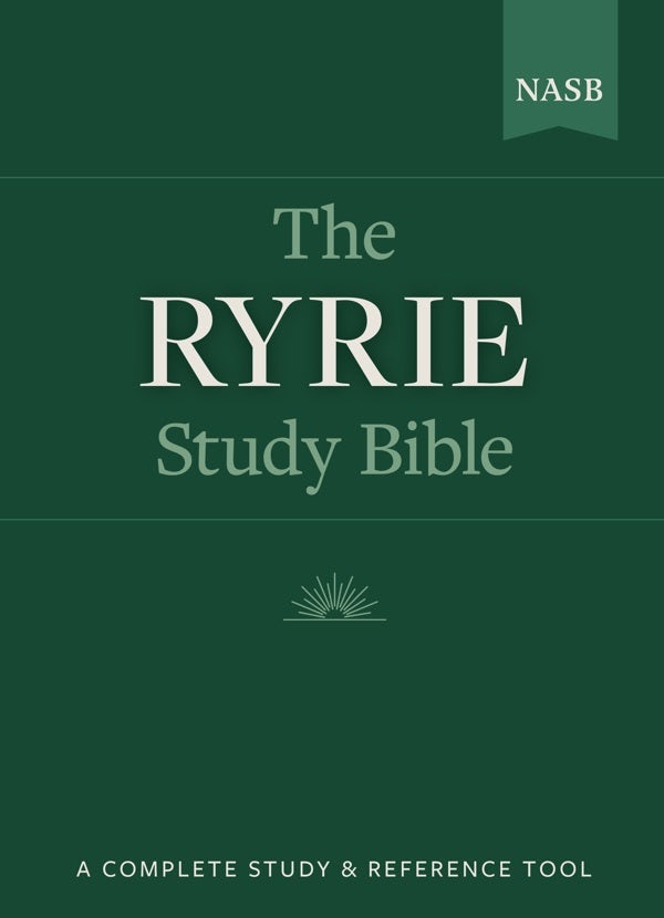 Cover image for Ryrie Study Bible-NASB, isbn: 9780802484680