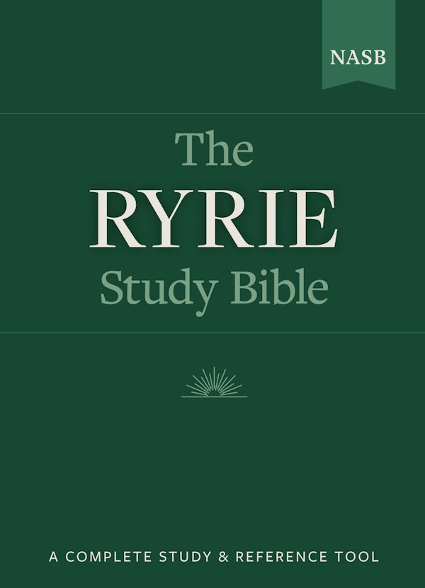 Cover image for Ryrie Study Bible-NASB, isbn: 9780802484697