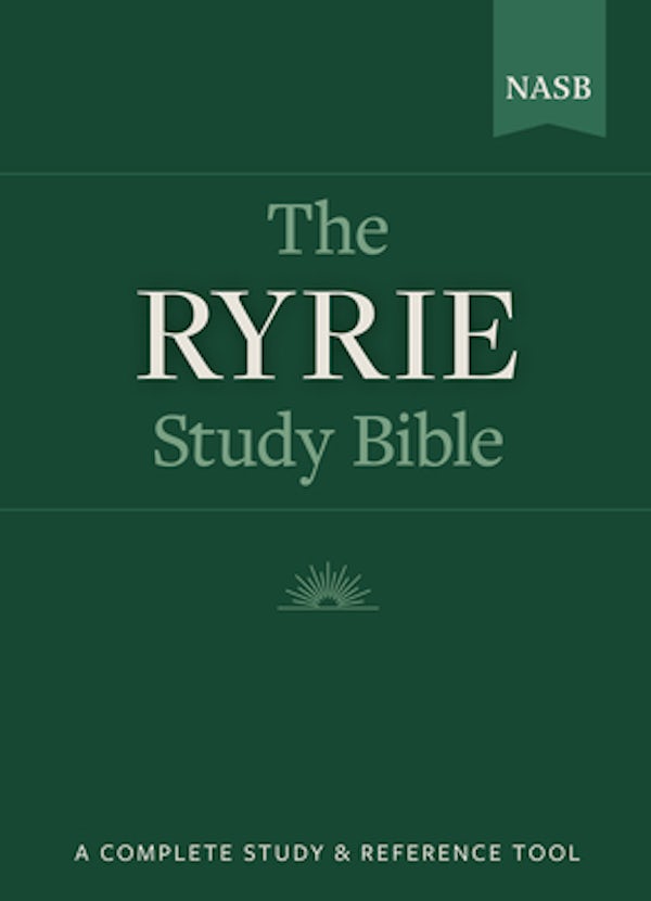 Cover image for Ryrie Study Bible-NASB, isbn: 9780802484703
