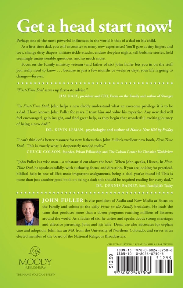 Cover image for First-Time Dad, isbn: 9780802487506