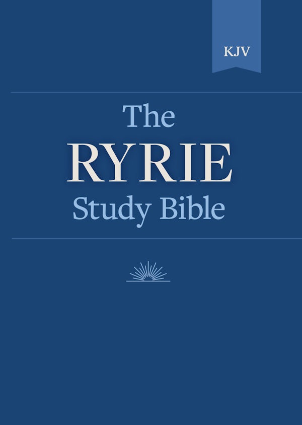 Cover image for Ryrie Study Bible-KJV, isbn: 9780802489012