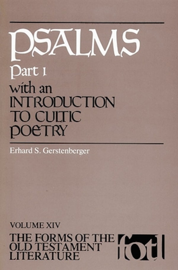 Cover image for Psalms, Part 1, isbn: 9780802802552
