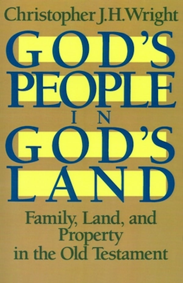 Cover image for God's People in God's Land, isbn: 9780802803214