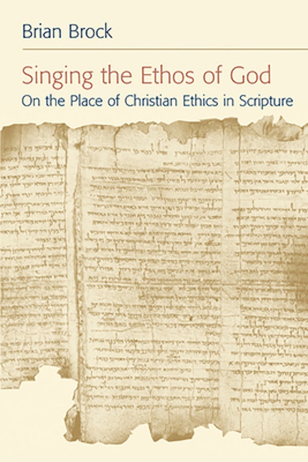 Cover image for Singing the Ethos of God, isbn: 9780802803795