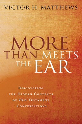 Cover image for More Than Meets the Ear, isbn: 9780802803849