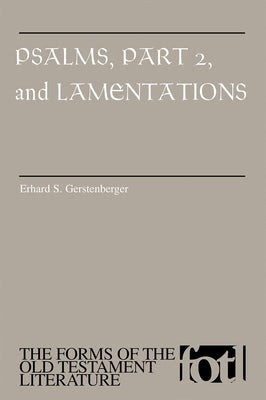 Cover image for Psalms, Part 2 and Lamentations, isbn: 9780802804884