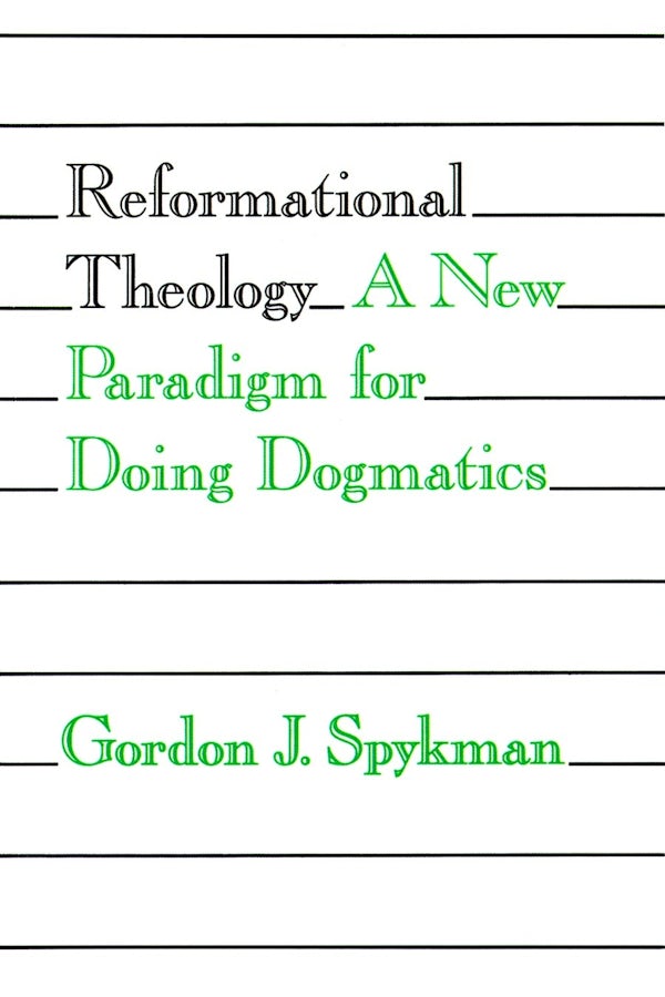 Cover image for Reformational Theology, isbn: 9780802805256
