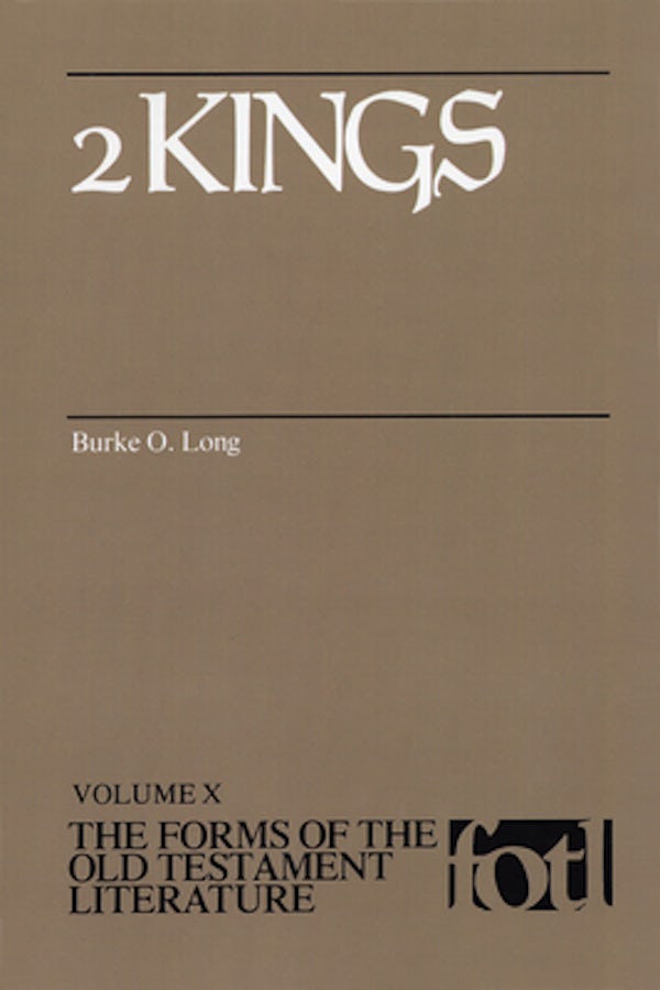 Cover image for 2 Kings, isbn: 9780802805355