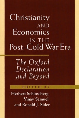 Cover image for Christianity and Economics in the Post-Cold War Era, isbn: 9780802807984