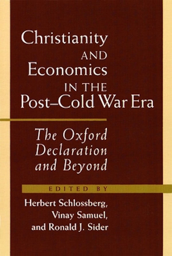 Cover image for Christianity and Economics in the Post-Cold War Era, isbn: 9780802807984