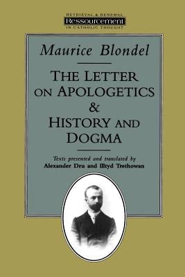 Cover image for The Letter on Apologetics & History and Dogma, isbn: 9780802808196