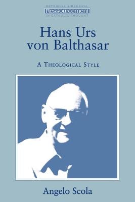 Cover image for Hans Urs Von Balthasar, isbn: 9780802808943