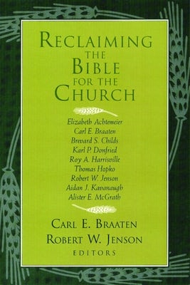 Cover image for Reclaiming the Bible for the Church, isbn: 9780802808981