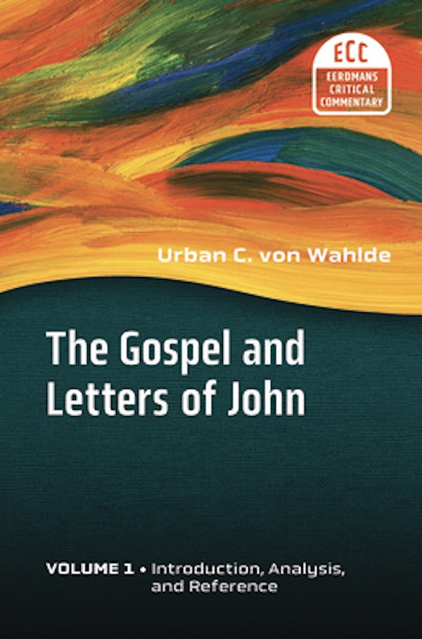 Cover image for The Gospel and Letters of John, Volume 1, isbn: 9780802809919