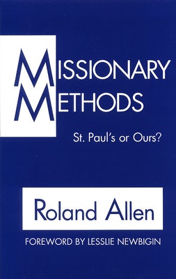 Cover image for Missionary Methods, isbn: 9780802810014
