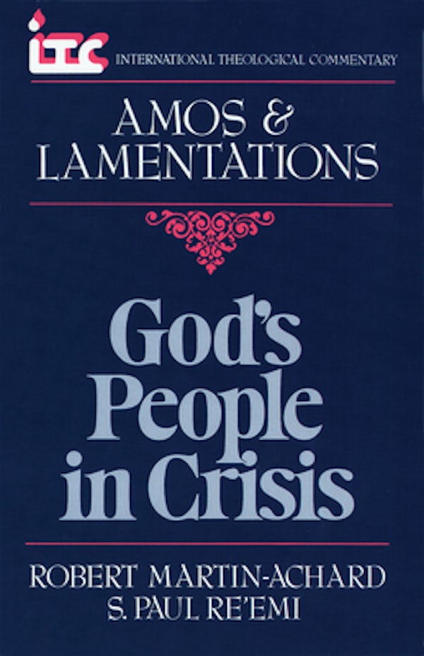 Cover image for God's People in Crisis, isbn: 9780802810403