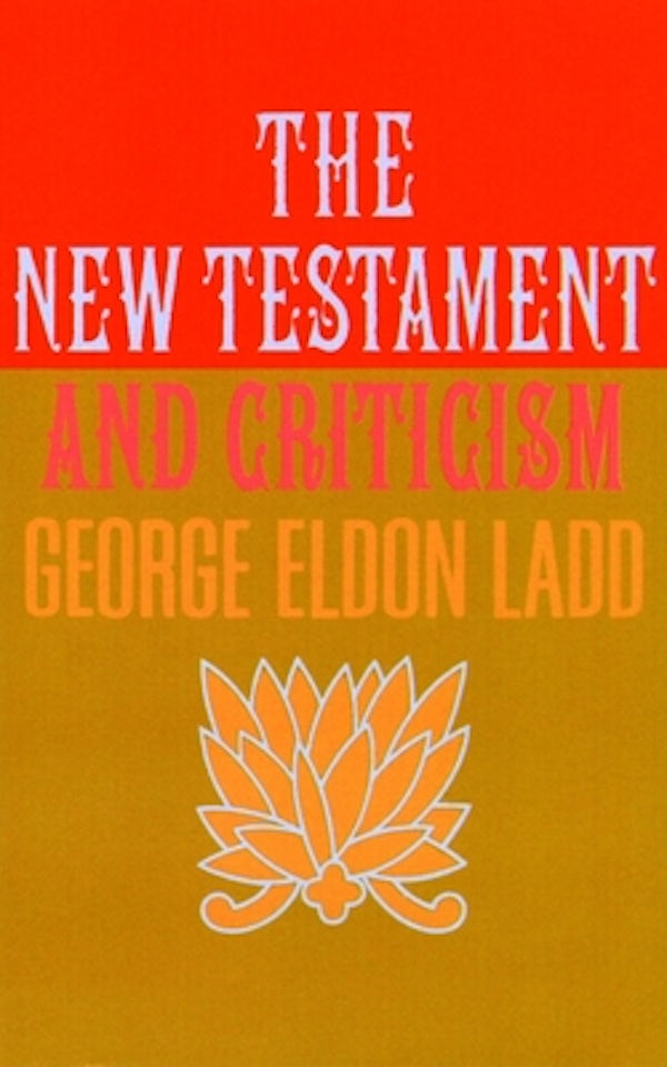Cover image for New Testament and Criticism, isbn: 9780802816801