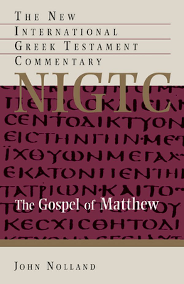 Cover image for The Gospel of Matthew, isbn: 9780802823892
