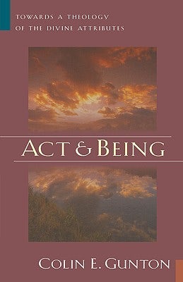 Cover image for Act and Being, isbn: 9780802826589