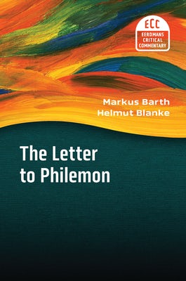 Cover image for The Letter to Philemon, isbn: 9780802827456
