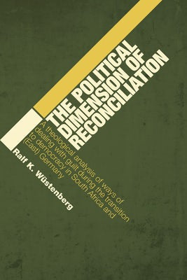Cover image for The Political Dimension of Reconciliation, isbn: 9780802828248