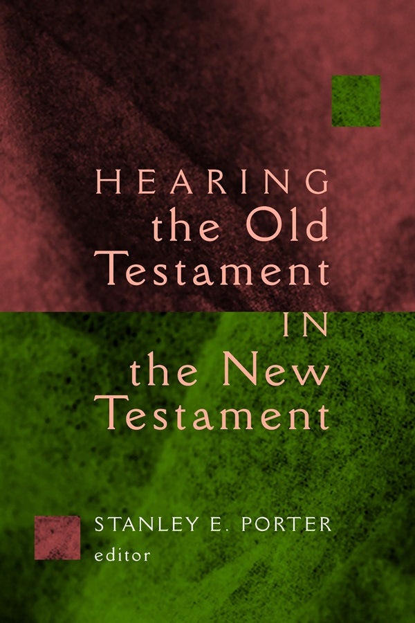 Cover image for Hearing the Old Testament in the New Testament, isbn: 9780802828460