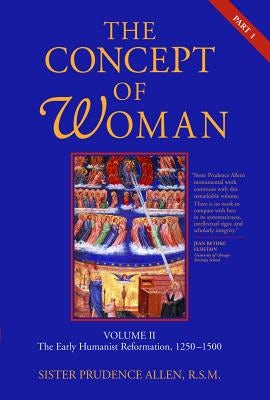 Cover image for The Concept of Woman, Vol. 2 Part 1, isbn: 9780802833464