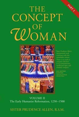 Cover image for The Concept of Woman, Vol. 2 Part 2, isbn: 9780802833471
