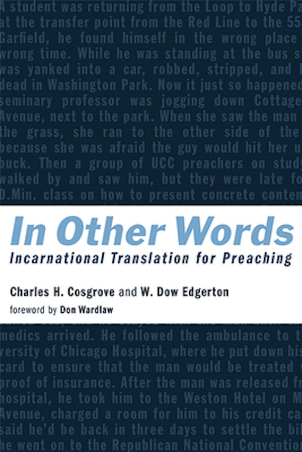 Cover image for In Other Words, isbn: 9780802840370
