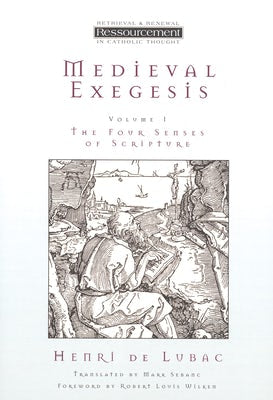 Cover image for Medieval Exegesis, Vol. 1, isbn: 9780802841452