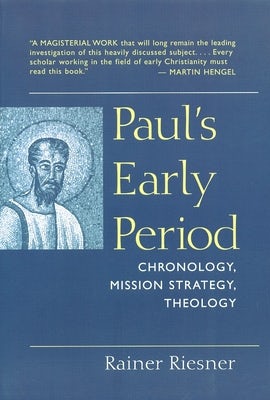 Cover image for Paul's Early Period, isbn: 9780802841667
