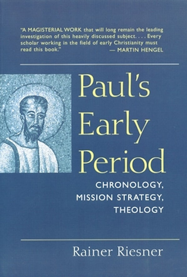 Cover image for Paul's Early Period, isbn: 9780802841667