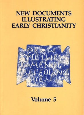 Cover image for New Documents Illustrating Early Christianity, 5, isbn: 9780802845153
