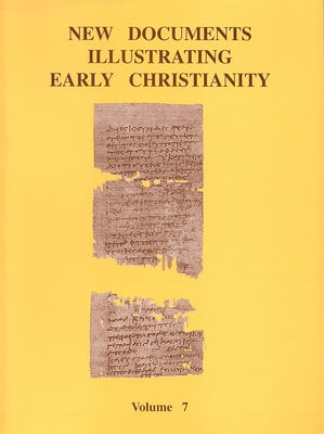 Cover image for New Documents Illustrating Early Christianity, 7, isbn: 9780802845177