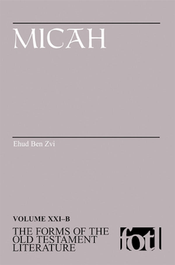 Cover image for Micah, isbn: 9780802845993