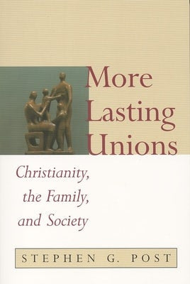Cover image for More Lasting Unions, isbn: 9780802847072