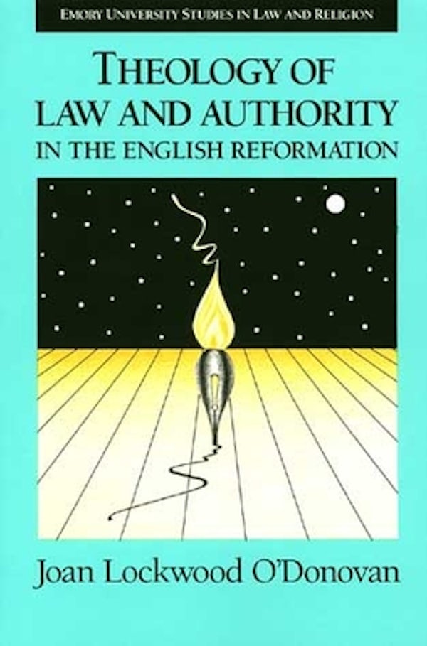 Cover image for Theology of Law and Authority in the English Reformation, isbn: 9780802848505