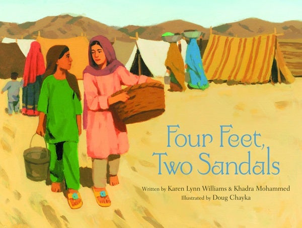 Cover image for Four Feet, Two Sandals, isbn: 9780802852960