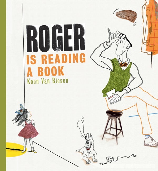 Cover image for Roger Is Reading a Book, isbn: 9780802854421