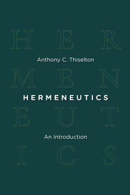 Cover image for Hermeneutics, isbn: 9780802864109
