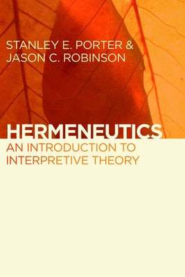 Cover image for Hermeneutics, isbn: 9780802866578