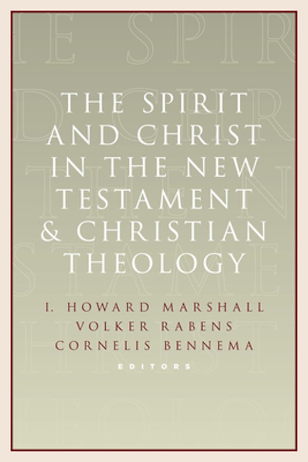 Cover image for The Spirit and Christ in the New Testament and Christian Theology, isbn: 9780802867537
