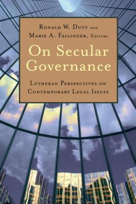 Cover image for On Secular Governance, isbn: 9780802872289