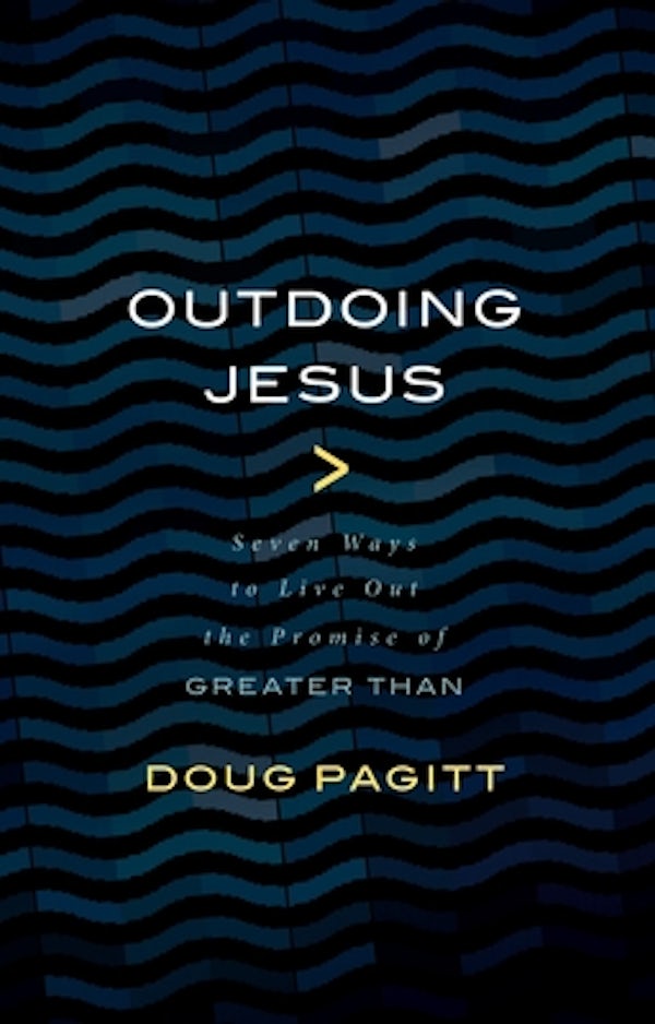 Cover image for Outdoing Jesus, isbn: 9780802874405