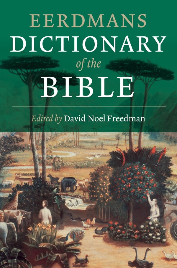 Cover image for Eerdmans Dictionary of the Bible, isbn: 9780802877437