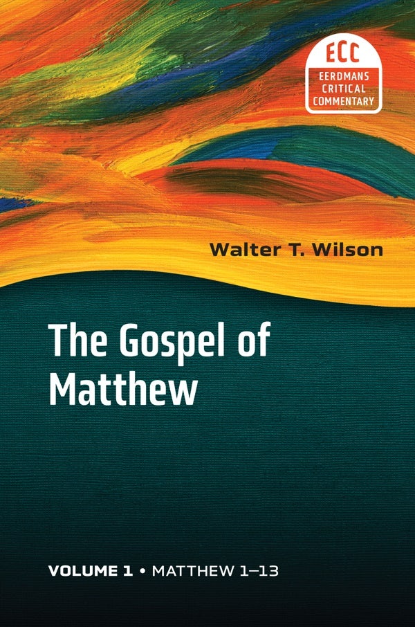 Cover image for The Gospel of Matthew, Vol 1, isbn: 9780802881816
