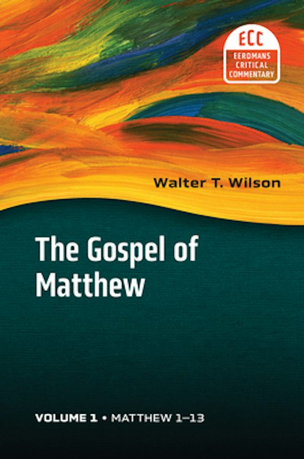 Cover image for The Gospel of Matthew, Vol 1, isbn: 9780802881816