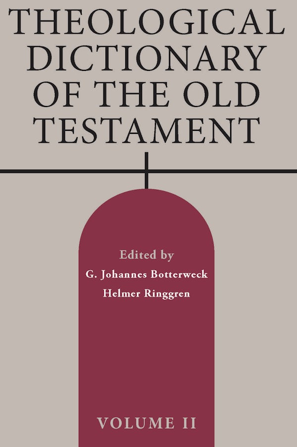 Cover image for Theological Dictionary of the Old Testament, Volume II, isbn: 9780802882967