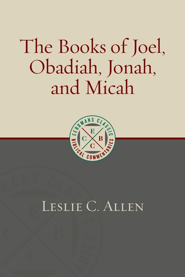 Cover image for The Books of Joel, Obadiah, Jonah, and Micah, isbn: 9780802883964